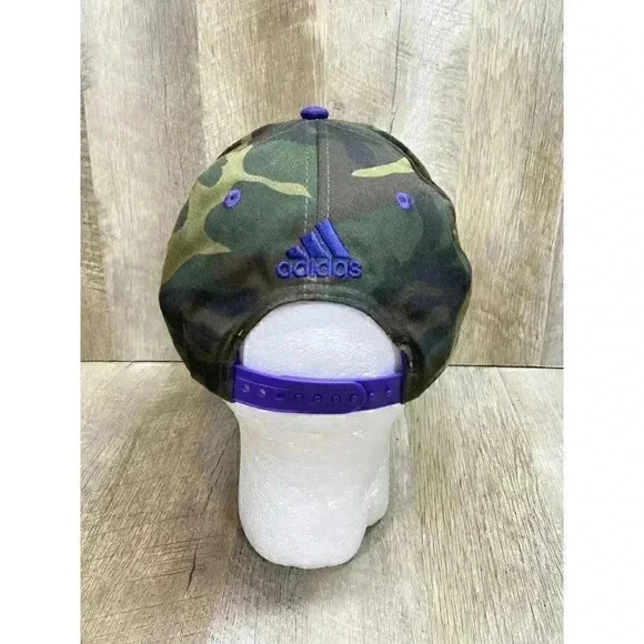 Charlotte Hornets Adidas Camo NBA Snapback Hat Cap Adjustable Spellout - Picture 4 of 9